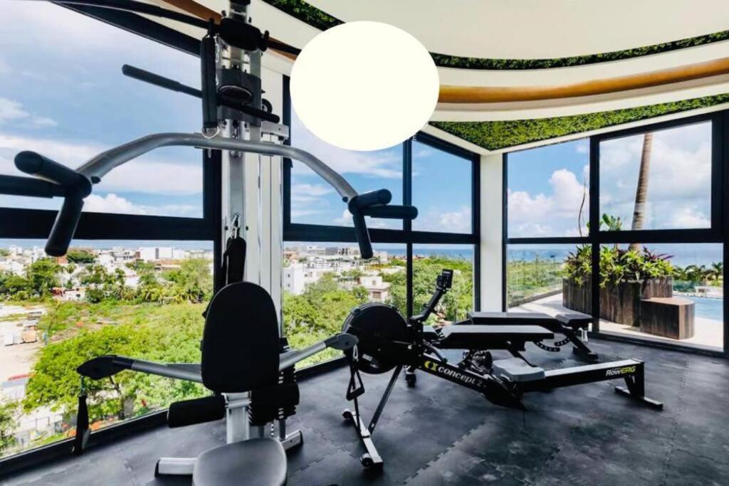 Loft View Sea The Best Ubication At 5Th Av Плая-дель-Кармен Экстерьер фото